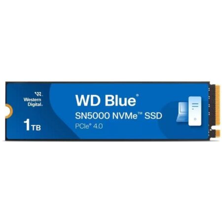 Disco ssd western digital wd blue sn5000 1tb/ m.2 2280 pcie/ full capacity