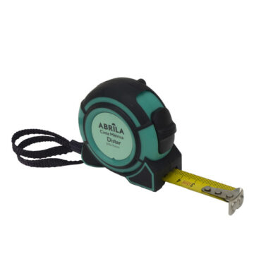 cinta-metrica-distar-3mx16mm-negro-verde-c-bloqueo-enganche-magnetico-clip-y-asa-ergonomic