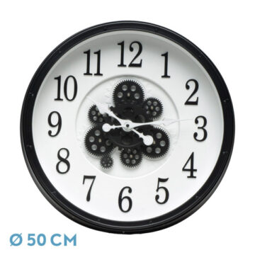 reloj-de-pared-berrocal-negro-blanco-50x50x6cm-engranajes-con-movimiento